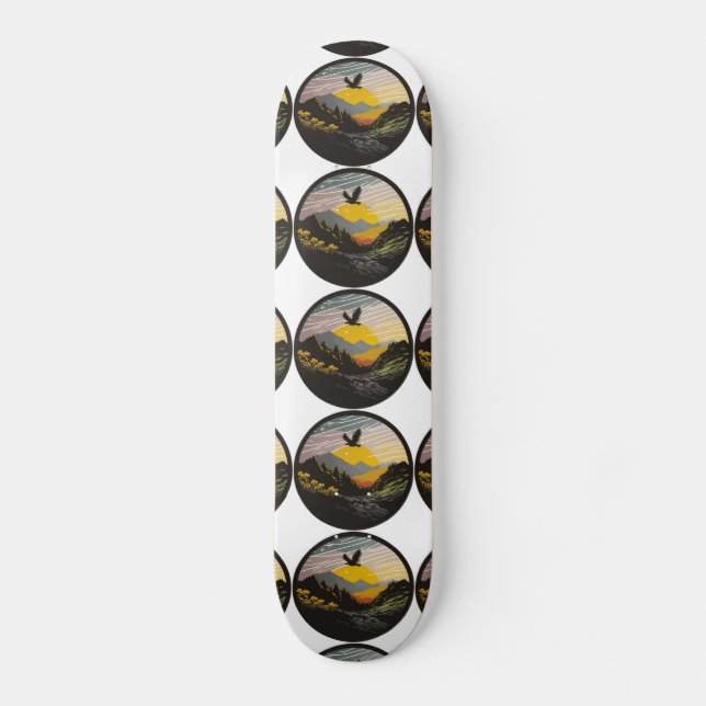Snowdonia Skateboard (Front)