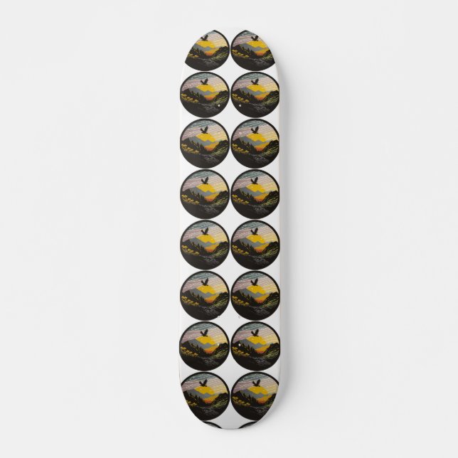 Snowdonia Skateboard (Front)