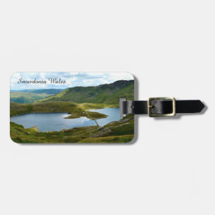 Snowdonia Wales. Luggage Tag