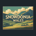 Snowdonia, Wales – Majestic Peaks & Wild Beauty Postcard<br><div class="desc">Discover Snowdonia’s breathtaking landscapes—towering mountains,  serene lakes,  and lush valleys. A hiker’s paradise and nature lover’s dream!</div>