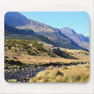 Snowdonian mountains mouse mat