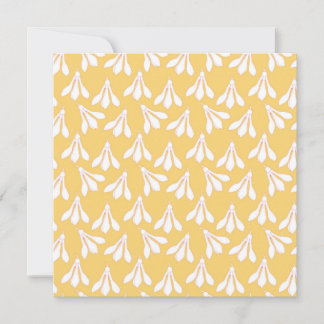 Snowdrop Ray Rain postcard for any occasion