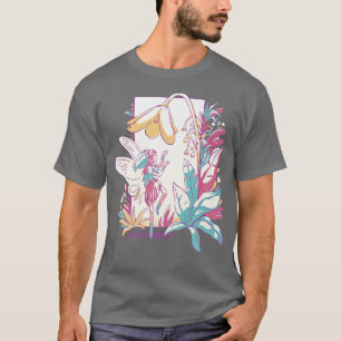 Snowdrop Small Fairy With Flowers Nature Fantasy T-Shirt
