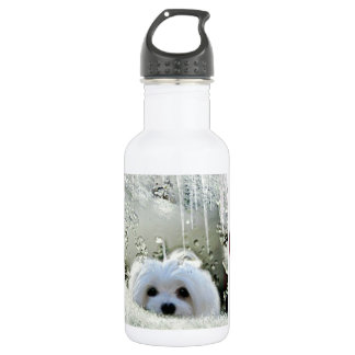 Snowdrop the Maltese 532 Ml Water Bottle