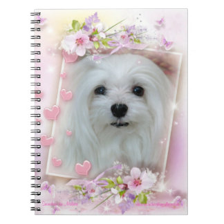 Snowdrop the Maltese Notebook