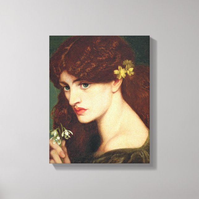 Snowdrops, 1873 (oil on canvas) canvas print (Front)