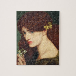 Snowdrops, 1873 (oil on canvas) jigsaw puzzle