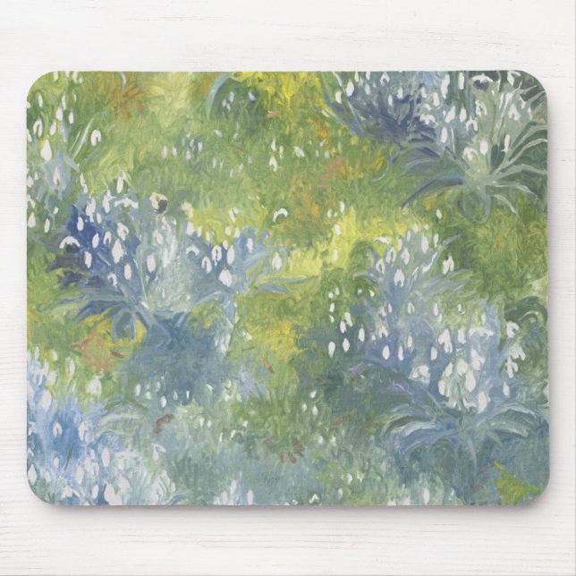 Snowdrops 2014 mouse mat (Front)