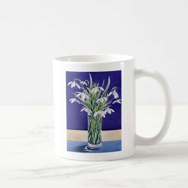 Snowdrops Coffee Mug (Right)