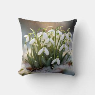 Snowdrops  cushion
