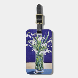 Snowdrops Luggage Tag
