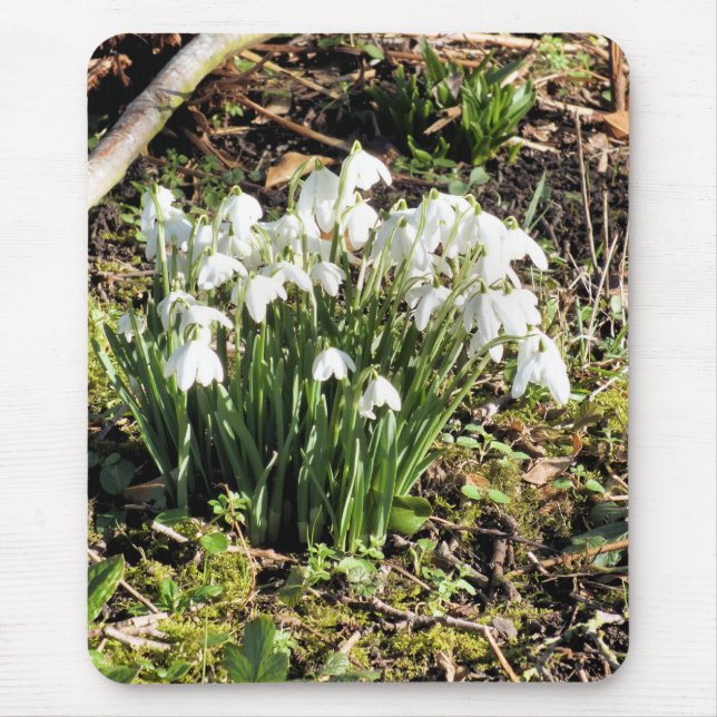 SNOWDROPS MOUSE MAT (Front)