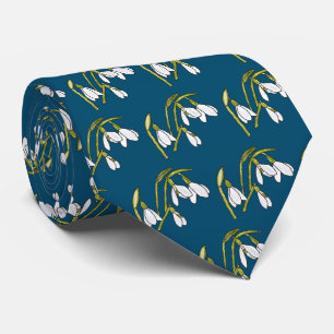 Snowdrops Tie
