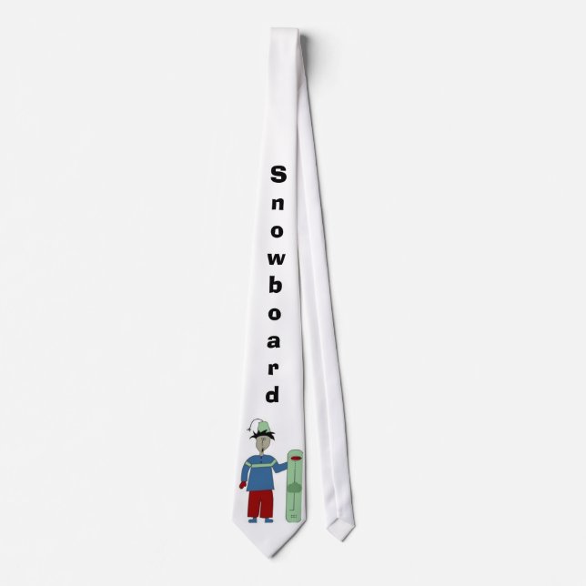 snowdude, Snowboard Tie (Front)