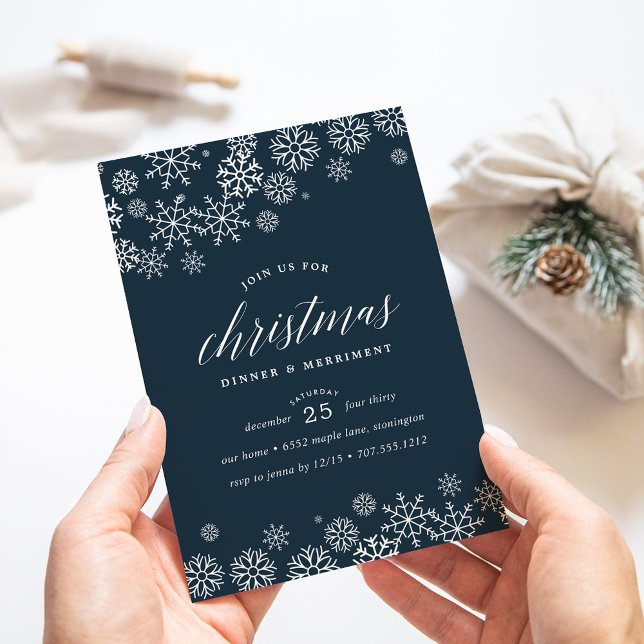Snowed In | Christmas Dinner Invitation (Creator Uploaded)