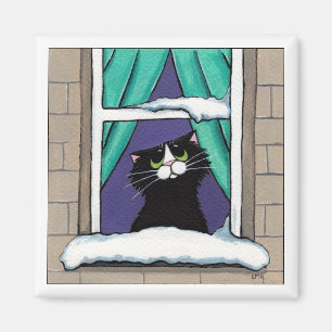 Snowed In Magnet