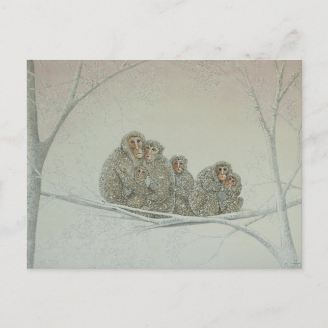 Snowed under postcard (Front)