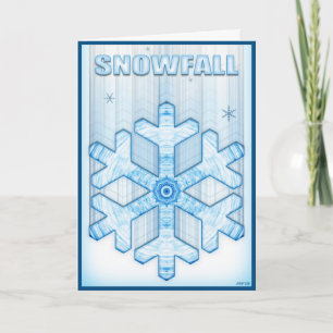 Snowfall Holiday Card