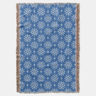 Snowfall Knit Throw Blanket