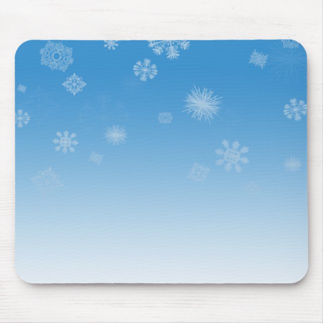 Snowfall Mouse Mat (Front)