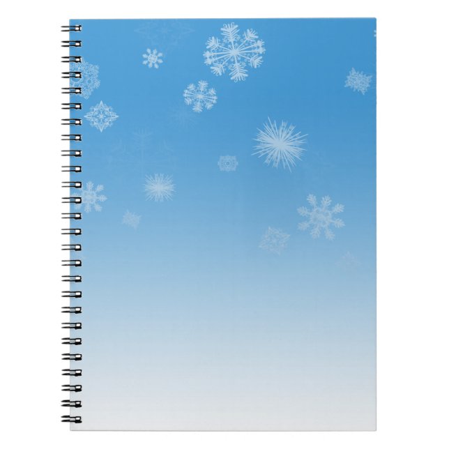 Snowfall Notebook (Front)