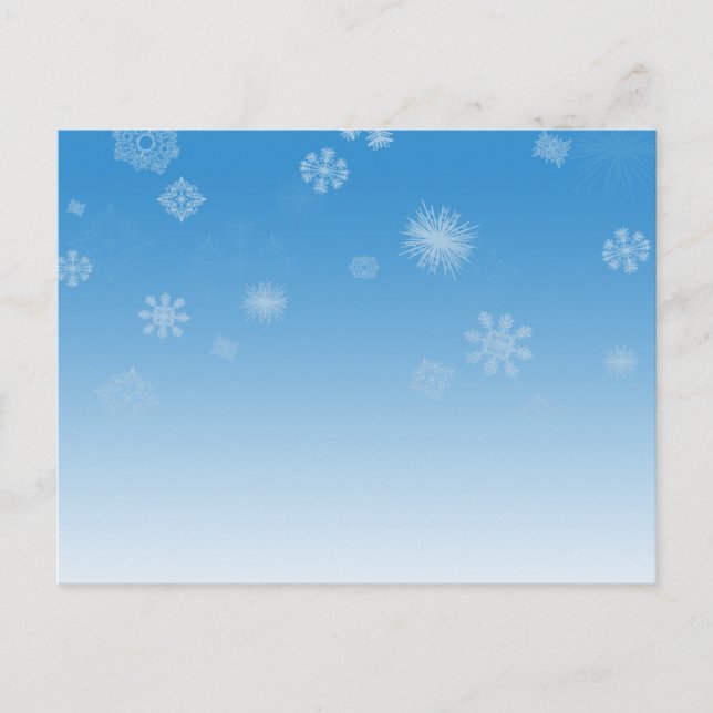 Snowfall Postcard (Front)