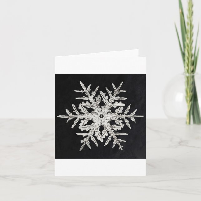 Snowflake 1 holiday card (Front)