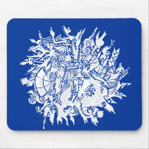 SnowFlake 1 Mouse Mat