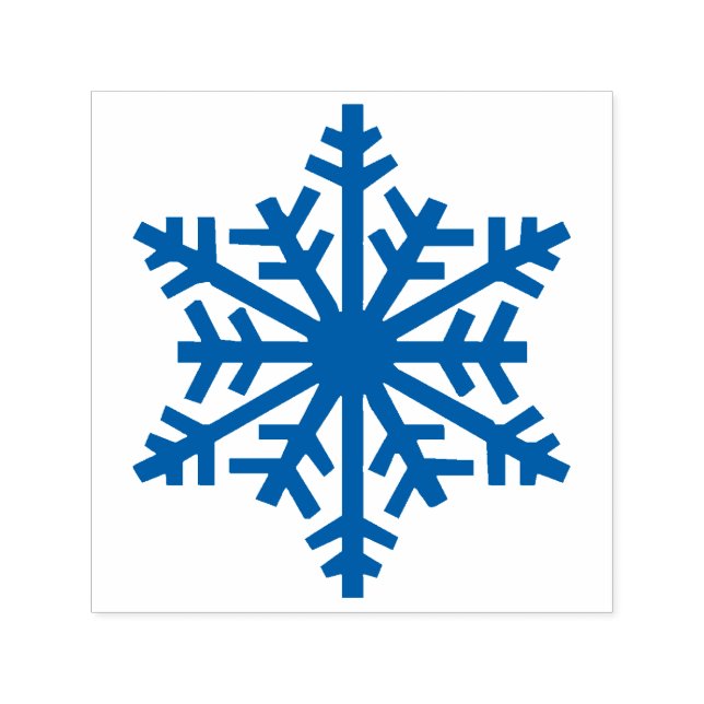 Snowflake 1 of 6 self-inking stamp (Design)