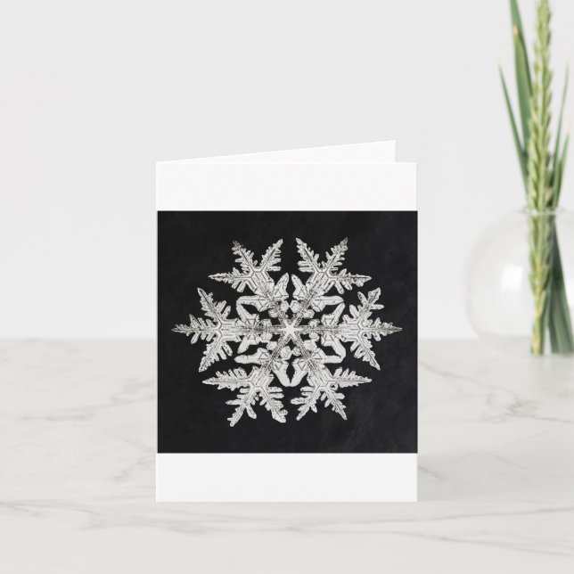 Snowflake 2 holiday card (Front)