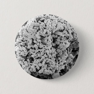 Snowflake 3 6 cm round badge