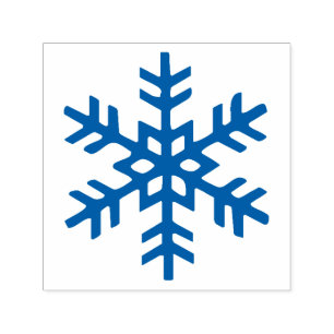 Snowflake 5 of 6 self-inking stamp