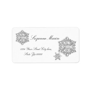 Snowflake Address Labels