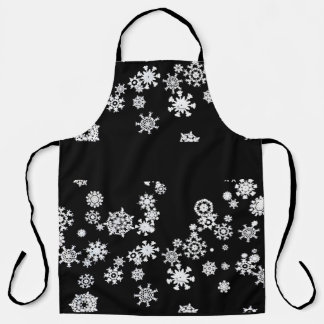 snowflake apron