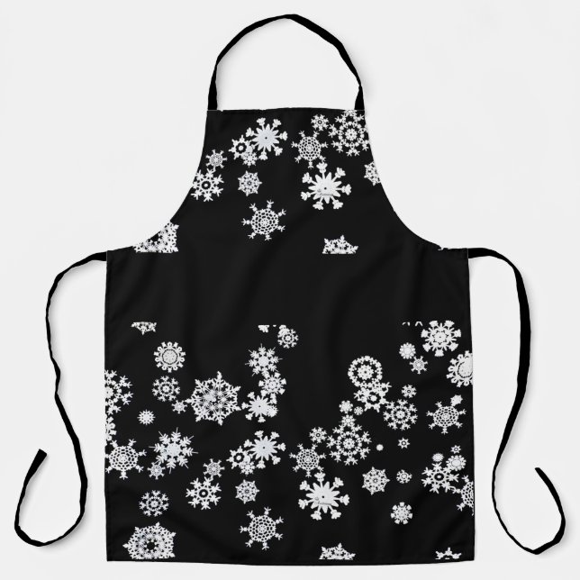 snowflake apron (Front)