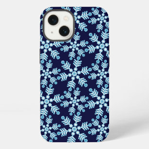 Snowflake Art Deco Pattern iPhone 13 Case