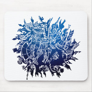 Snowflake B3 Mouse Mat