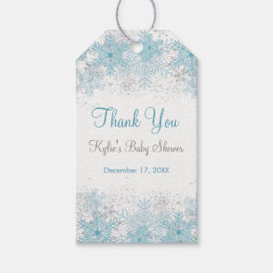 Snowflake Baby It's Cold Outside Shower Gift Tags