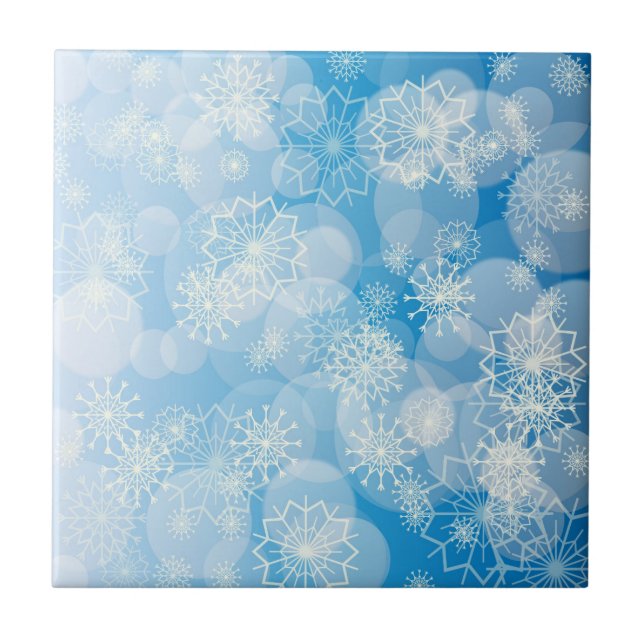 Snowflake background tile (Front)
