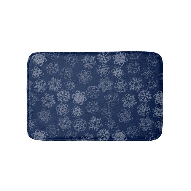 Snowflake Bath Mat (Front)