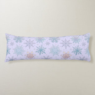 “Snowflake Body Pillow" Cushion