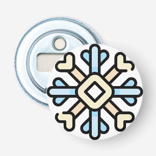 snowflake bottle opener