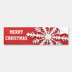 Snowflake Bumper Sticker