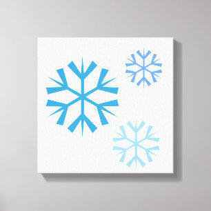 Snowflake Canvas Art