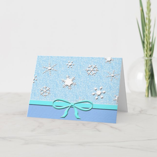 Snowflake Card (Front)