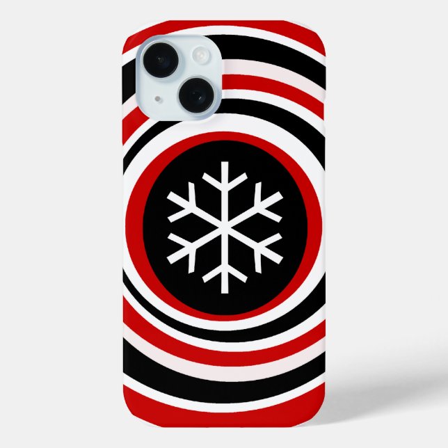 Snowflake Case-Mate iPhone Case (Back)