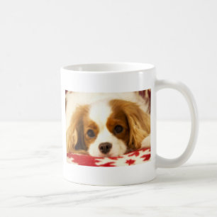 Snowflake Cavalier King Charles Spaniel Coffee Mug