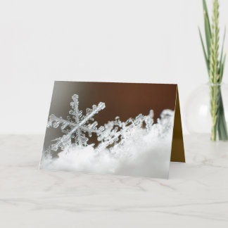 Snowflake Christmas Card