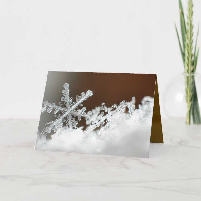 Snowflake Christmas Card (Front)