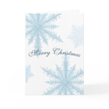 Snowflake Christmas Card
